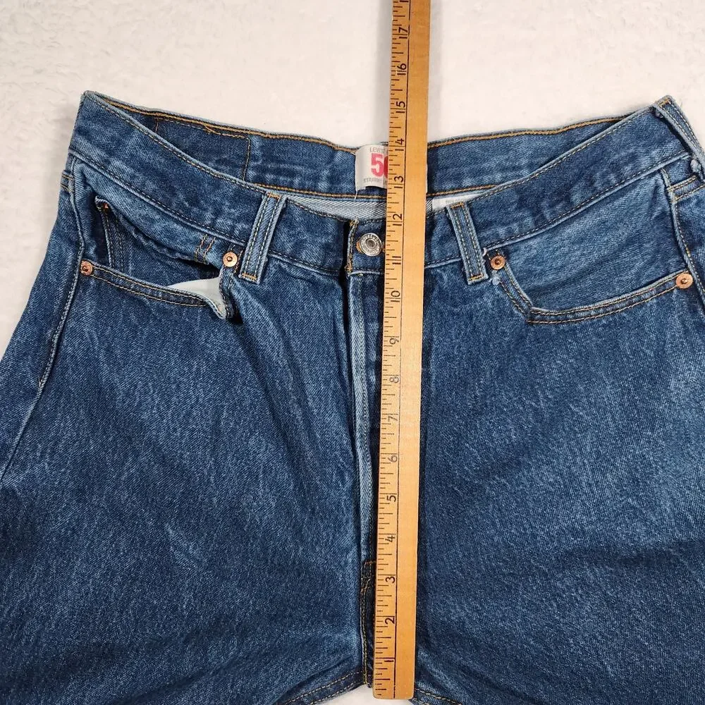 Y2K Levis‎ XX 501 Straight Leg Button Fly Red Tab Jeans 36x34 Fits 34x31 Cotton